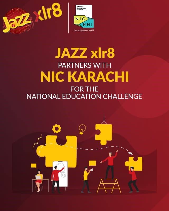 Jazz xlr8 partners with NIC Karachi for the national education challenge!