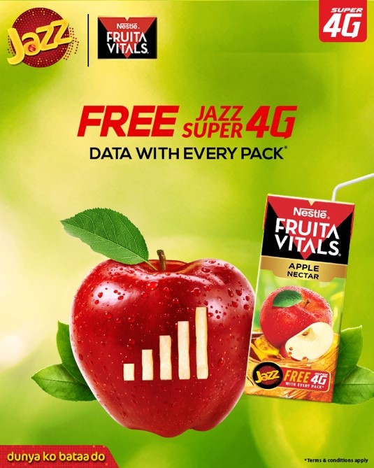 We’ve partnered with Nestlé Fruita Vitals